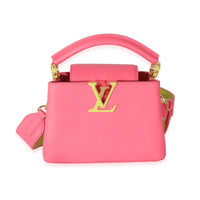 Louis Vuitton Dragonfruit Cedrat Taurillon Mini Capucines