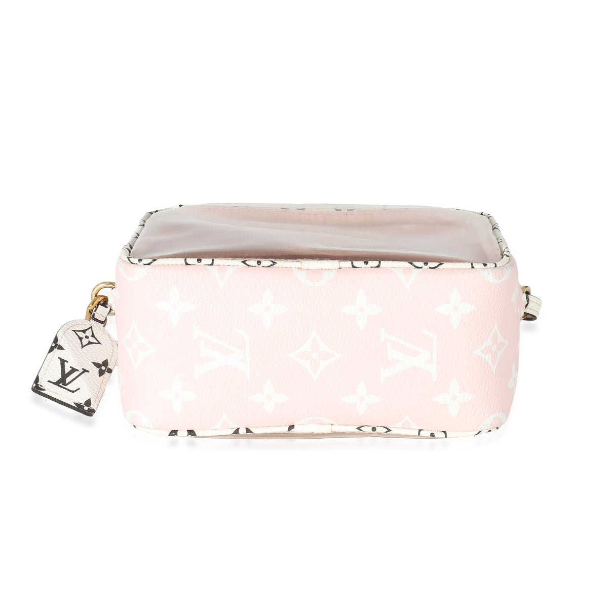 Louis Vuitton Red Monogram Giant Canvas PVC Beach Pouch