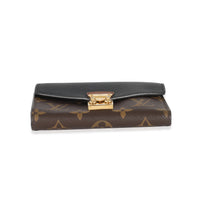 Louis Vuitton Black Monogram Pallas Compact Wallet NM