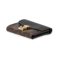 Louis Vuitton Black Monogram Pallas Compact Wallet NM