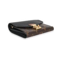 Louis Vuitton Black Monogram Pallas Compact Wallet NM