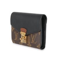 Louis Vuitton Black Monogram Pallas Compact Wallet NM