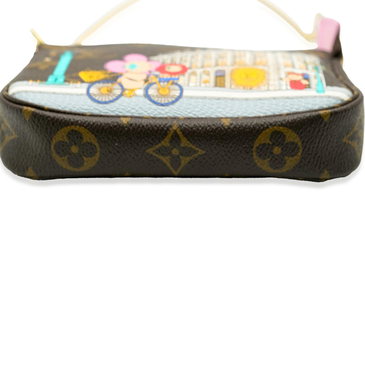 Louis Vuitton Monogram Canvas Christmas Animation Paris Mini Pochette Accessoire