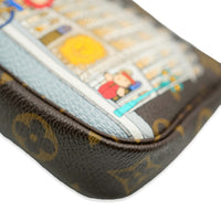 Louis Vuitton Monogram Canvas Christmas Animation Paris Mini Pochette Accessoire