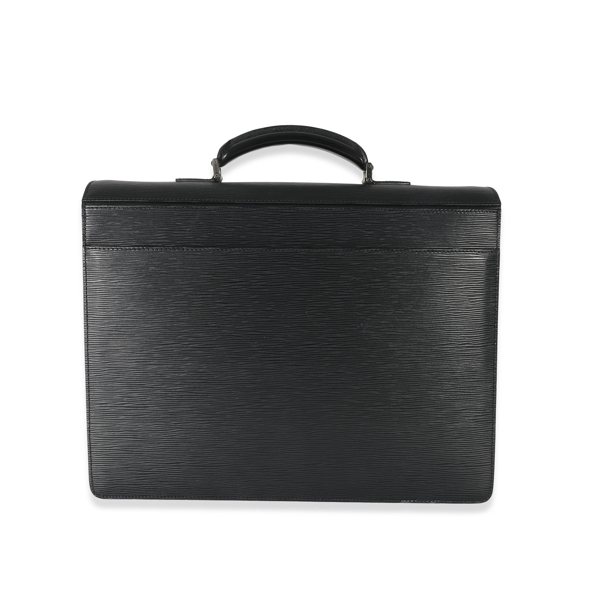 Louis Vuitton Black Epi Robusto 2 Compartment Briefcase