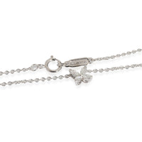 Tiffany & Co. Victoria Mini Pendant in Platinum 0.16 CTW