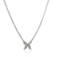 Tiffany & Co. Victoria Mini Pendant in Platinum 0.16 CTW