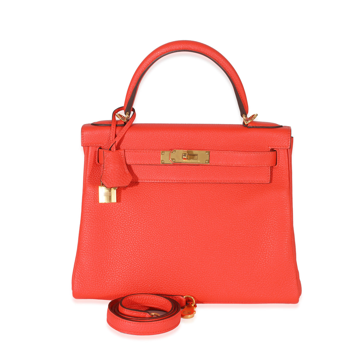 Hermès Togo Capucines Kelly 28 GHW