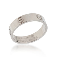 Cartier Love Ring in 18k White Gold