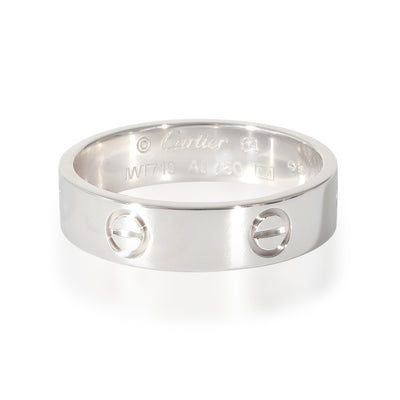 Cartier Love Ring in 18k White Gold