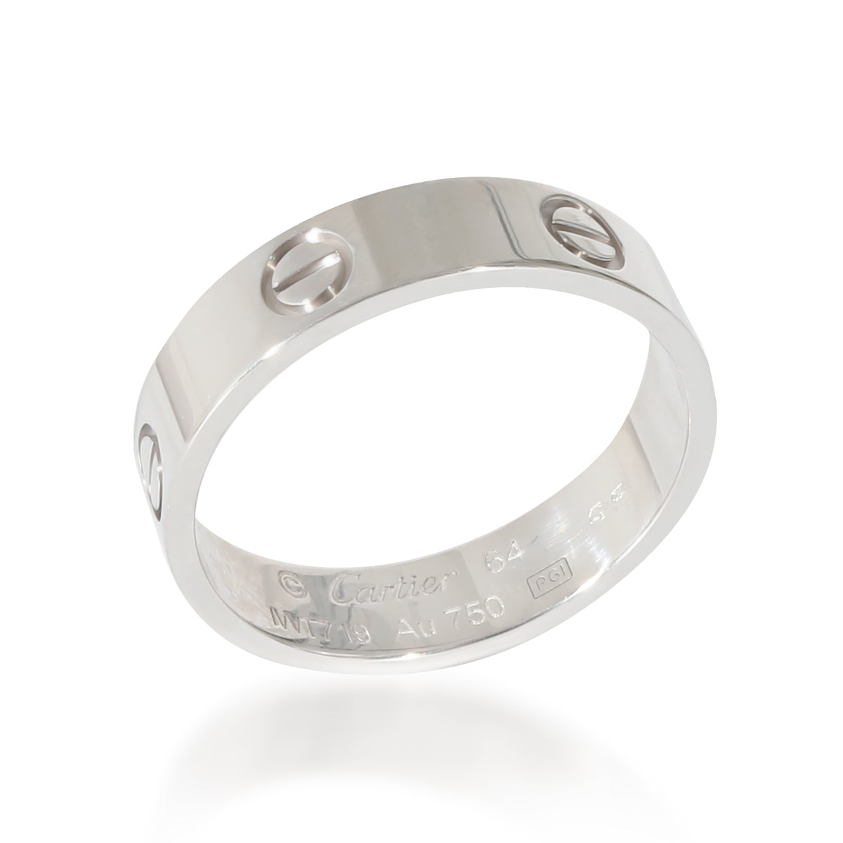 Cartier Love Ring in 18k White Gold