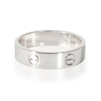 Cartier Love Ring in 18k White Gold