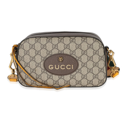 Gucci Beige GG Supreme Neo Vintage Messenger