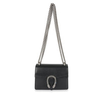 Gucci Black Pebbled Leather Mini Dionysus