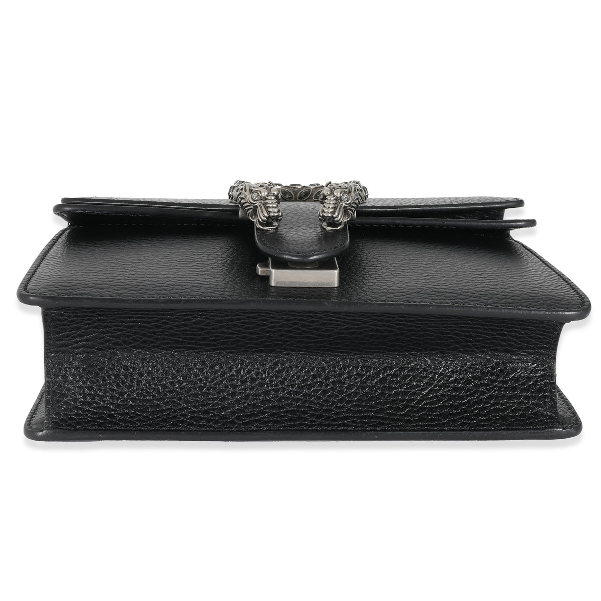 Gucci Black Pebbled Leather Mini Dionysus