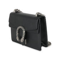 Gucci Black Pebbled Leather Mini Dionysus