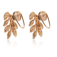 Tiffany & Co. Victoria Earrings in 18k Rose Gold 1.24 CTW