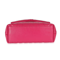 Saint Laurent Fresh Fuchsia Calfskin Small Loulou