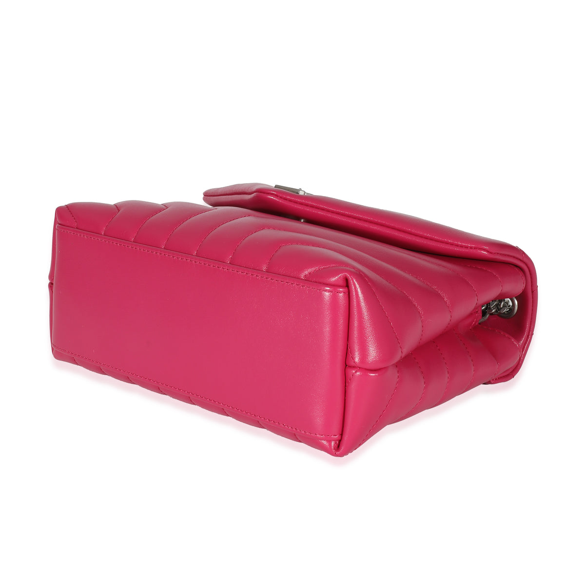 Saint Laurent Fresh Fuchsia Calfskin Small Loulou