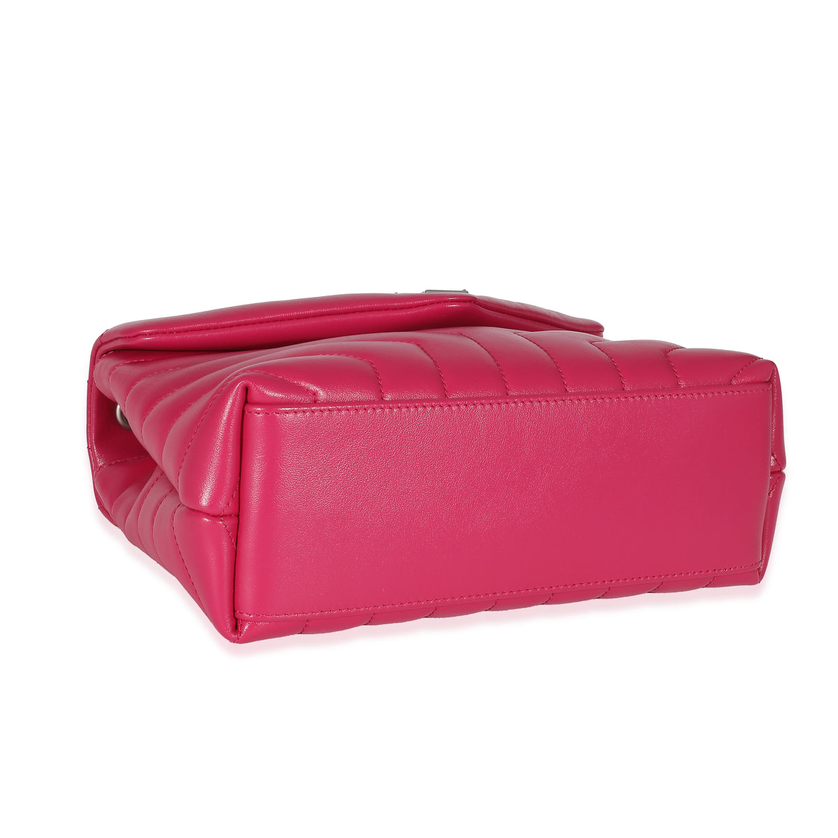 Saint Laurent Fresh Fuchsia Calfskin Small Loulou