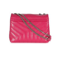 Saint Laurent Fresh Fuchsia Calfskin Small Loulou