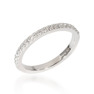 Tiffany & Co. Soleste Half Eternity Wedding Band in Platinum 0.17 CTW