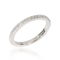 Tiffany & Co. Soleste Half Eternity Wedding Band in Platinum 0.17 CTW