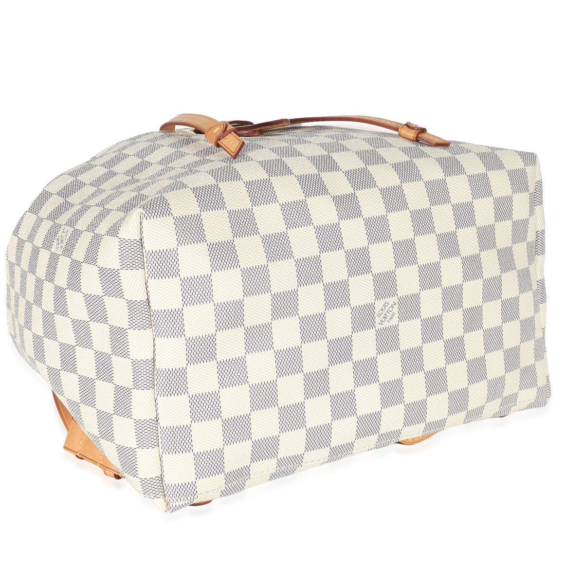 Authentic Louis Vuitton Damier Azur Sperone Backpack Damier White / Rose  Pink