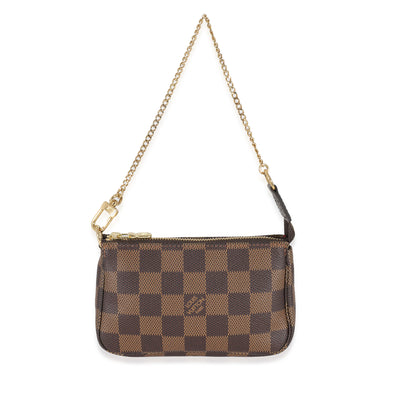 Louis Vuitton Damier Ebene Canvas Mini Pochette Accessoires