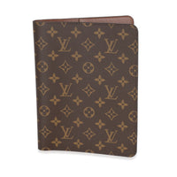 Louis Vuitton Monogram Canvas Desk Agenda Cover