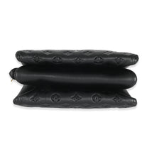 Louis Vuitton Black Puffy Lambskin Coussin PM