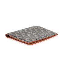 Goyard Black Tan Goyardine Canvas Grenelle Passport Cover