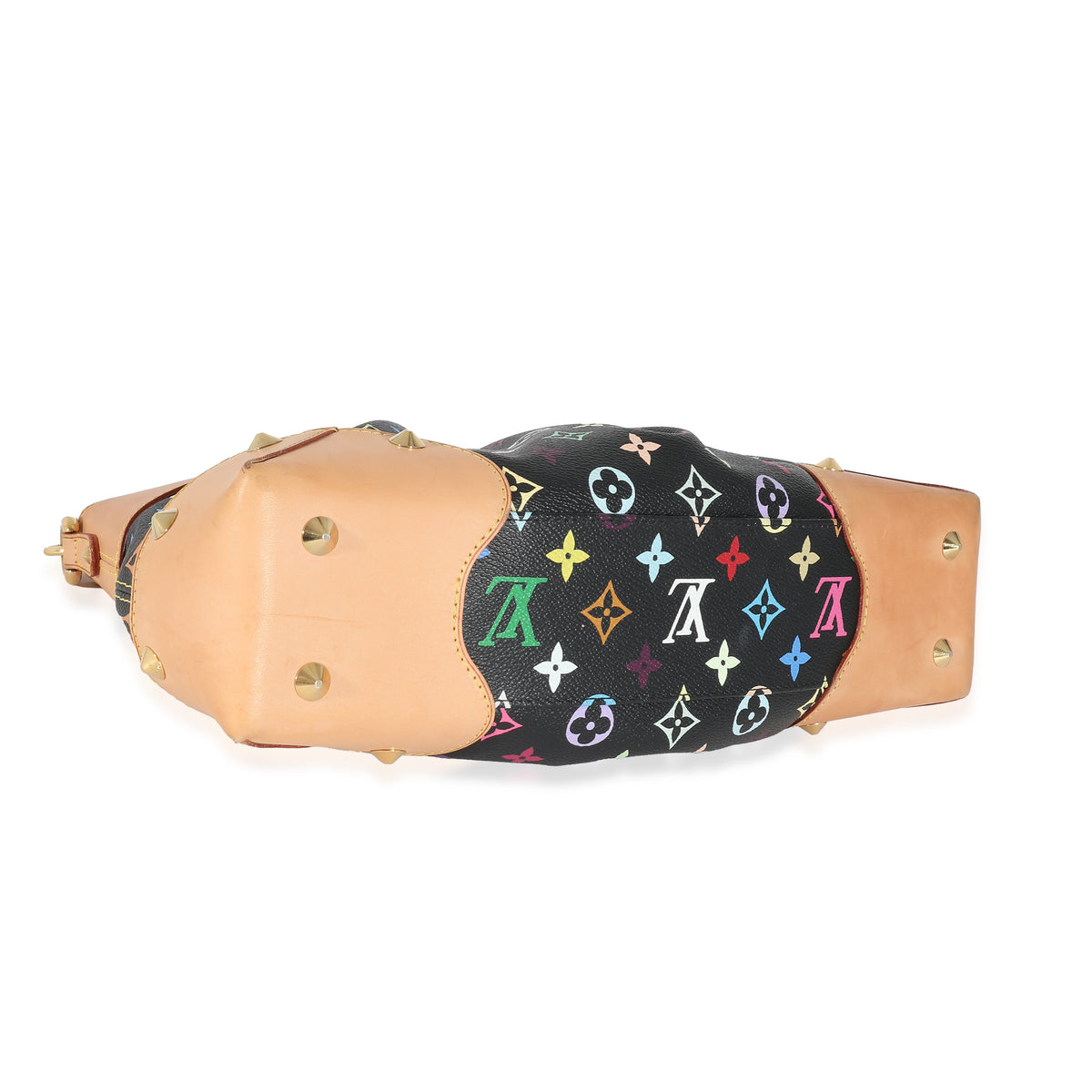 Louis Vuitton Black Multicolor Canvas Judy MM