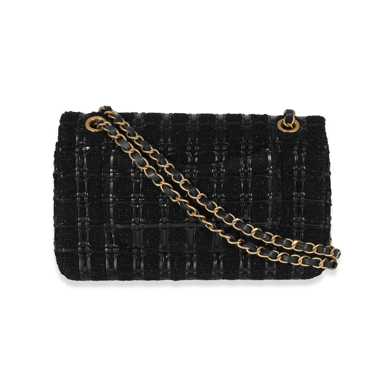 Small classic handbag, Grained calfskin & gold-tone metal, black — Fashion  | CHANEL