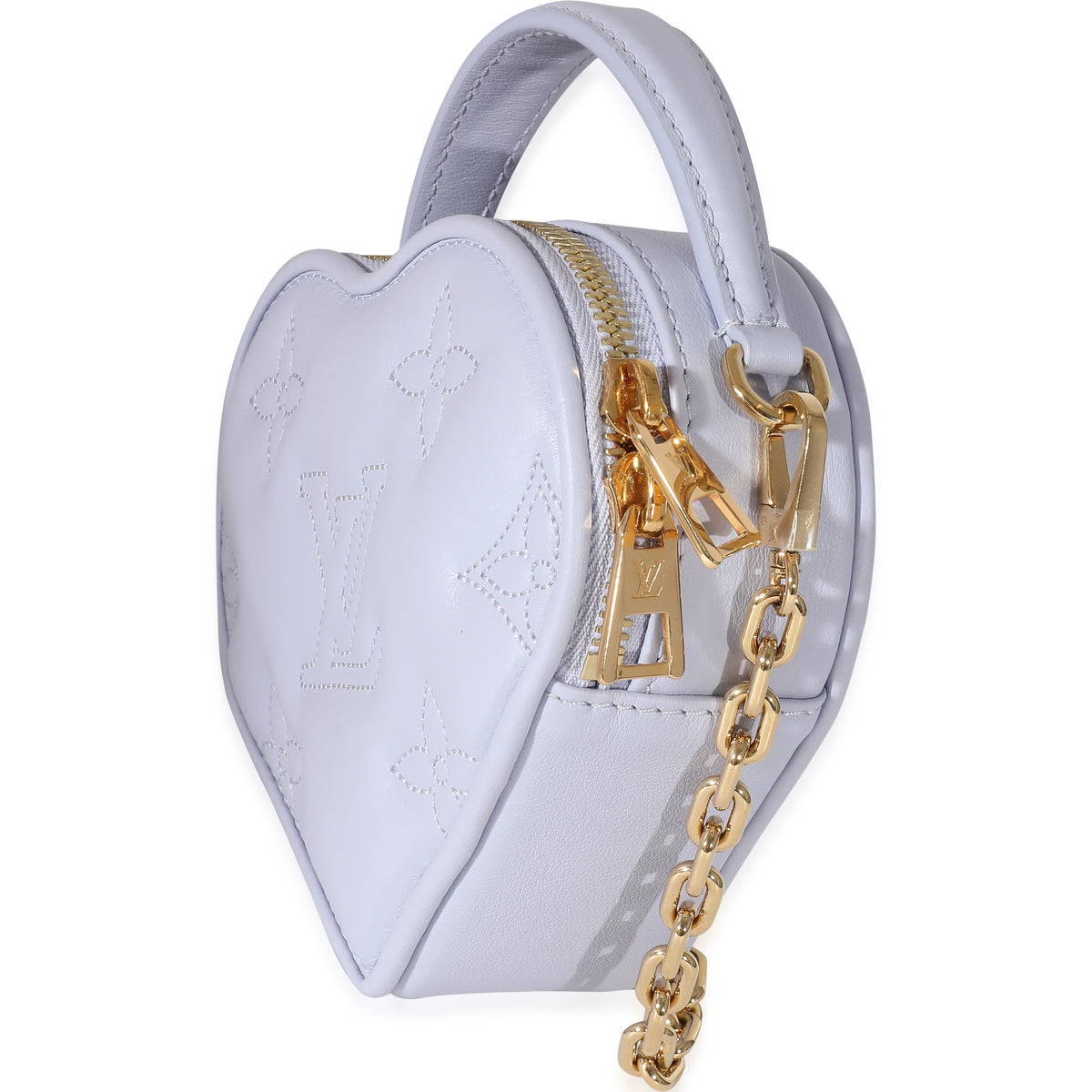 Louis Vuitton Pop My Heart Pouch Bag Bubblegram Leather