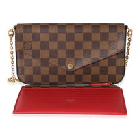 Louis Vuitton Cerise Damier Ebene Felicie Pochette