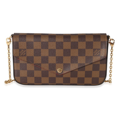 Louis Vuitton Cerise Damier Ebene Felicie Pochette