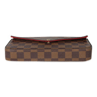 Louis Vuitton Cerise Damier Ebene Felicie Pochette