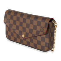 Louis Vuitton Cerise Damier Ebene Felicie Pochette