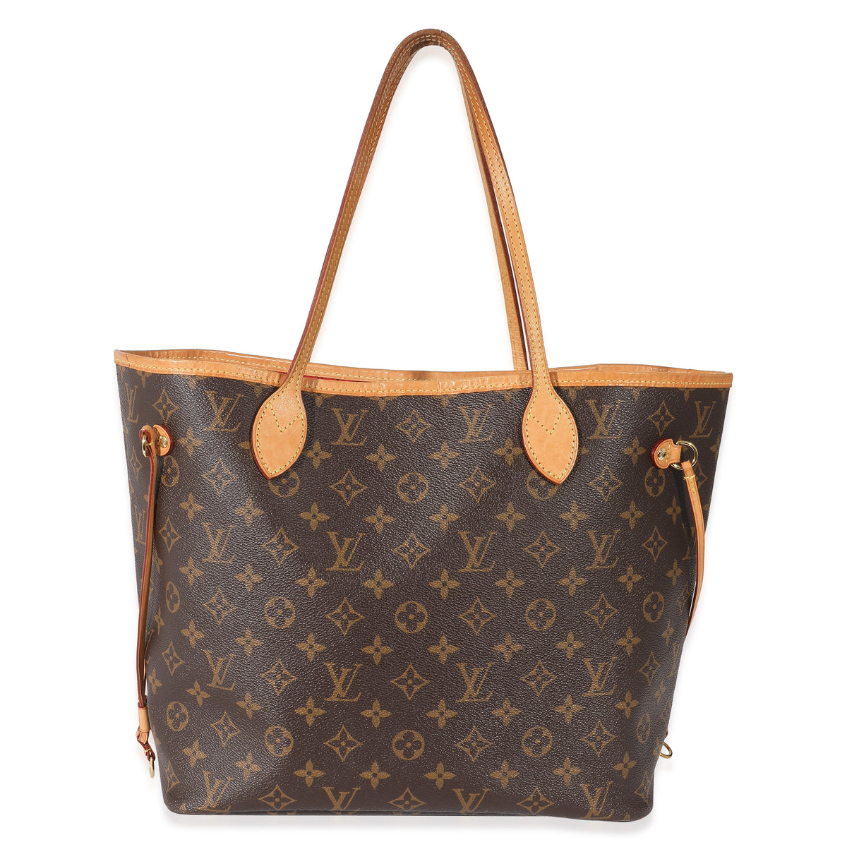 Louis Vuitton Neverfull MM Monogram Roses Coated Canvas Tote on