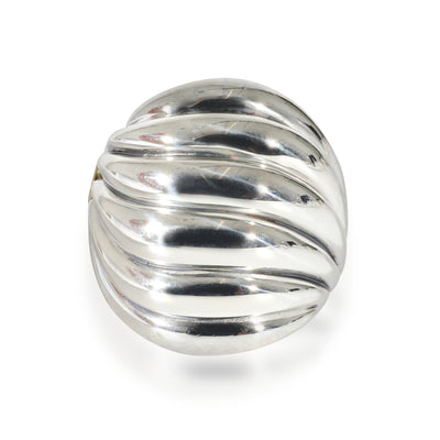 David Yurman Sculpted Cable Fashion Ring in  Sterling Silver