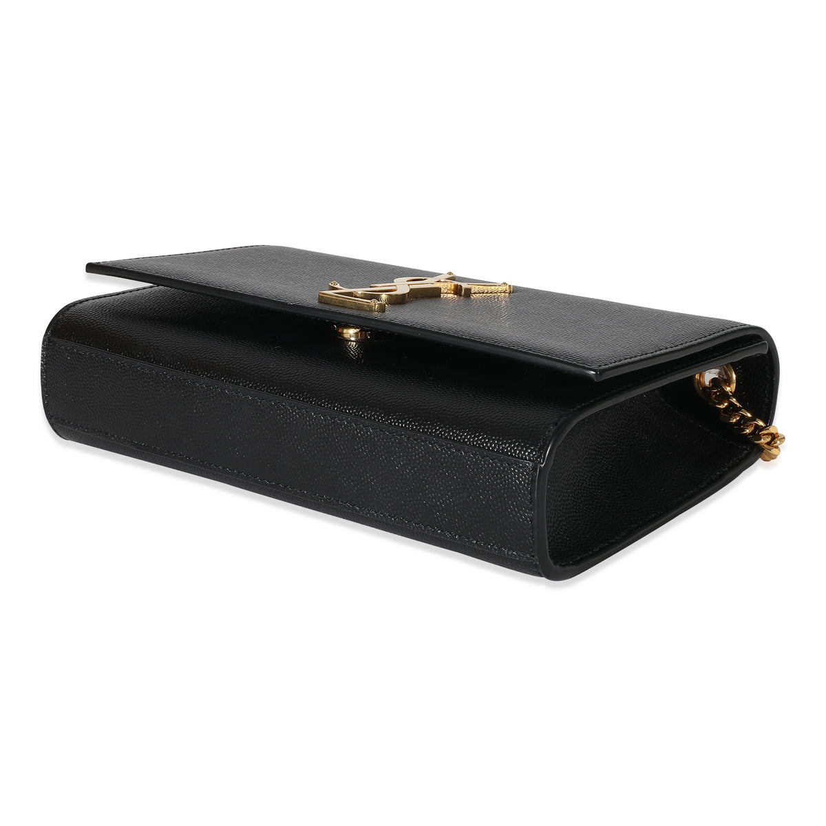 Saint Laurent Black Grain De Poudre Small Monogram Kate Bag, myGemma, FR