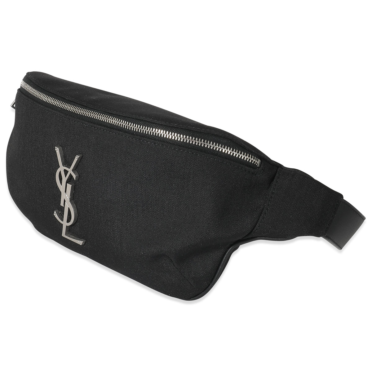 Yves Saint Laurent, Bags, Ysl Cassandre Belt Bag Silver Canvas