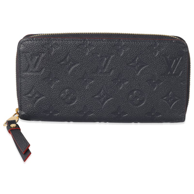 Louis Vuitton Empreinte Marine Rouge Zippy Wallet