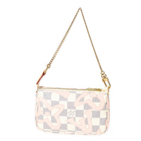 Louis Vuitton Damier Azur Canvas Tahitienne Mini Pochette Accessoires