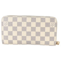 Louis Vuitton Damier Azur Canvas Illustre Zippy Wallet