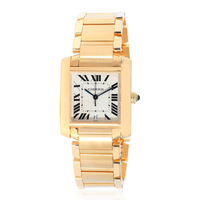 Cartier Tank Francaise W50001R2 Unisex Watch in 18kt Yellow Gold