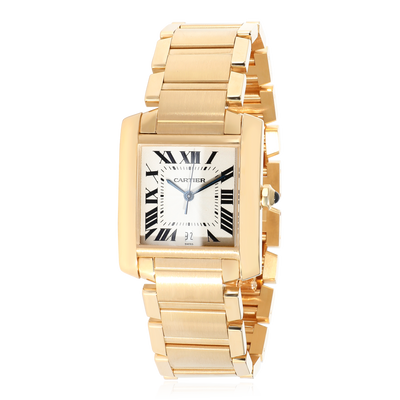 Cartier Tank Francaise W50001R2 Unisex Watch in 18kt Yellow Gold