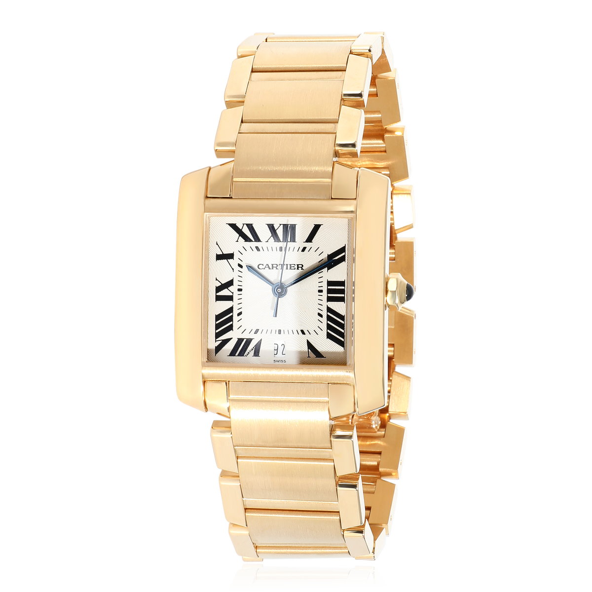 Cartier Tank Francaise W50001R2 Unisex Watch in 18kt Yellow Gold