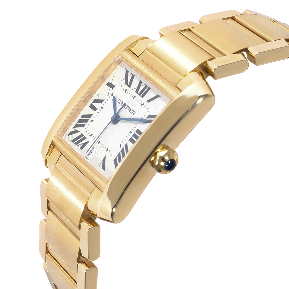 Cartier Tank Francaise W50001R2 Unisex Watch in 18kt Yellow Gold